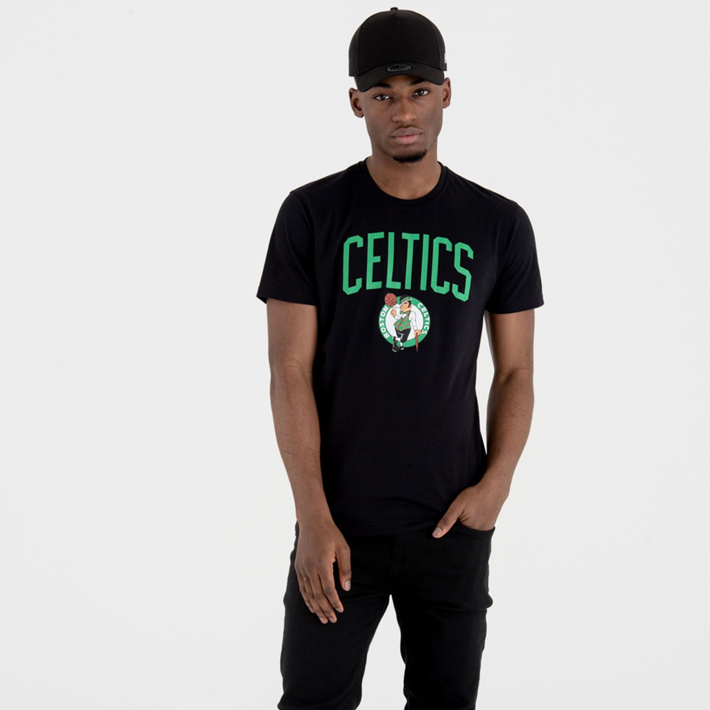 boston celtics black t shirt