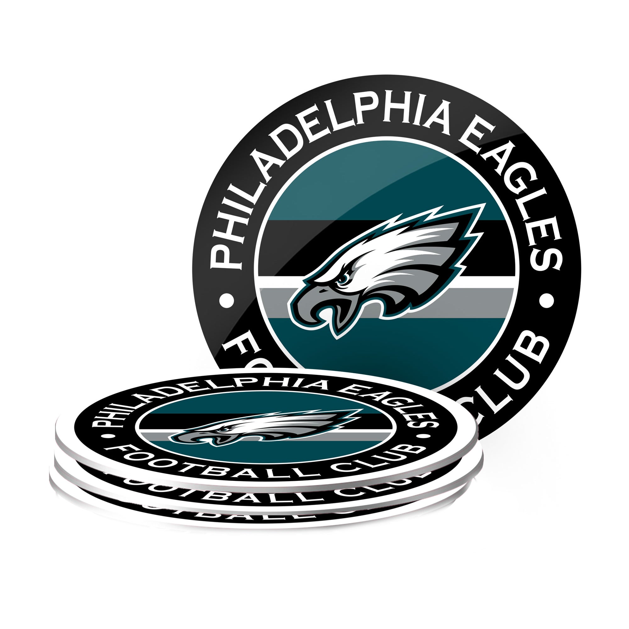 Philadelphia Eagles 4 Pack Vinyl Coasters