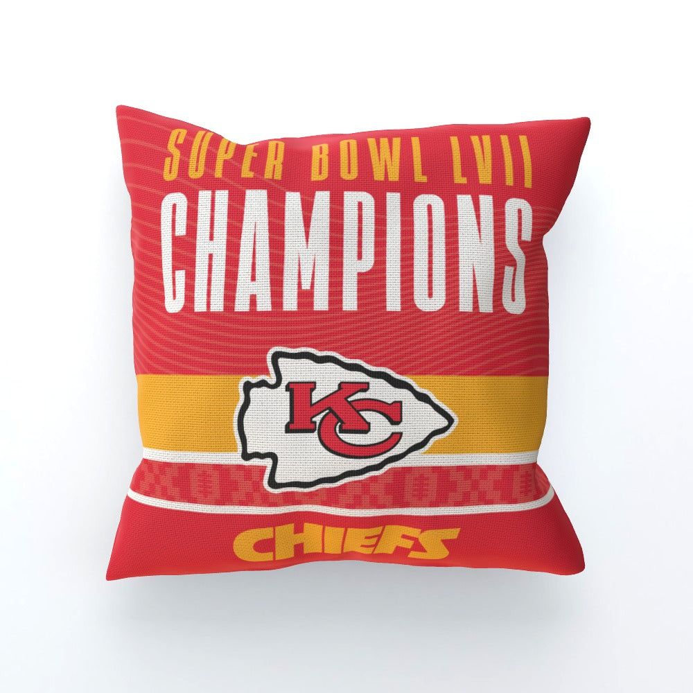 NFL Kansas City Chiefs Super Bowl LVII Champion Cushion (45x45cm)