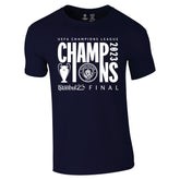 Champions League Manchester City Champions T-Shirt Navy