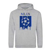 Champions League Milan City Skyline Hoodie Grey
