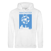 Champions League Manchester City Skyline Hoodie White