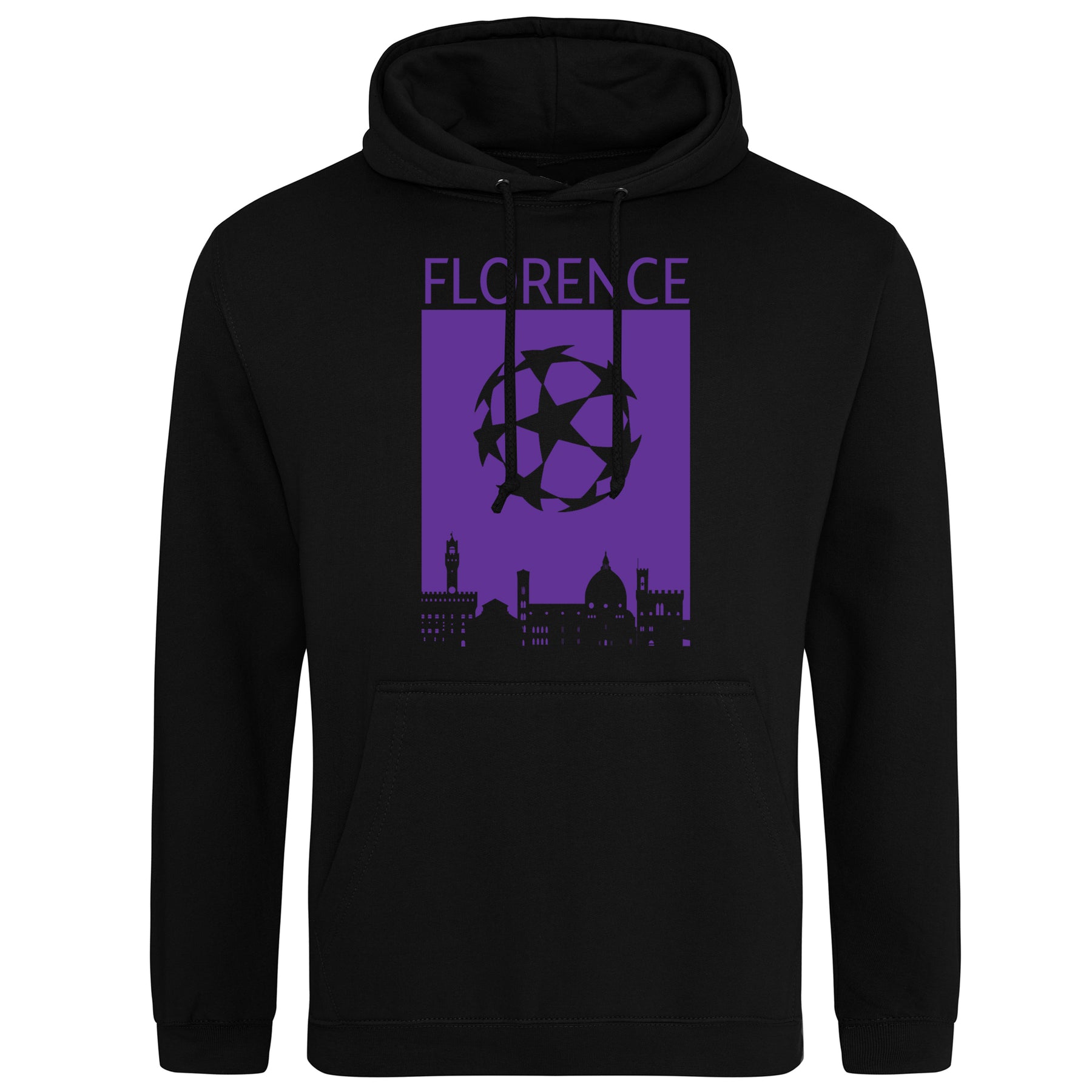 Champions League Florence City Skyline Hoodie Black