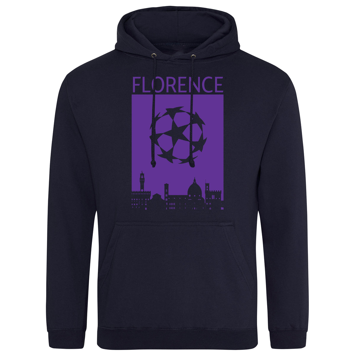 Champions League Florence City Skyline Hoodie Navy