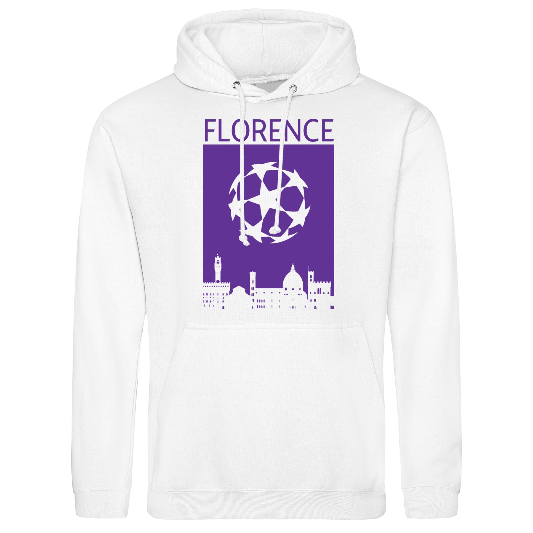 Champions League Florence City Skyline Hoodie White