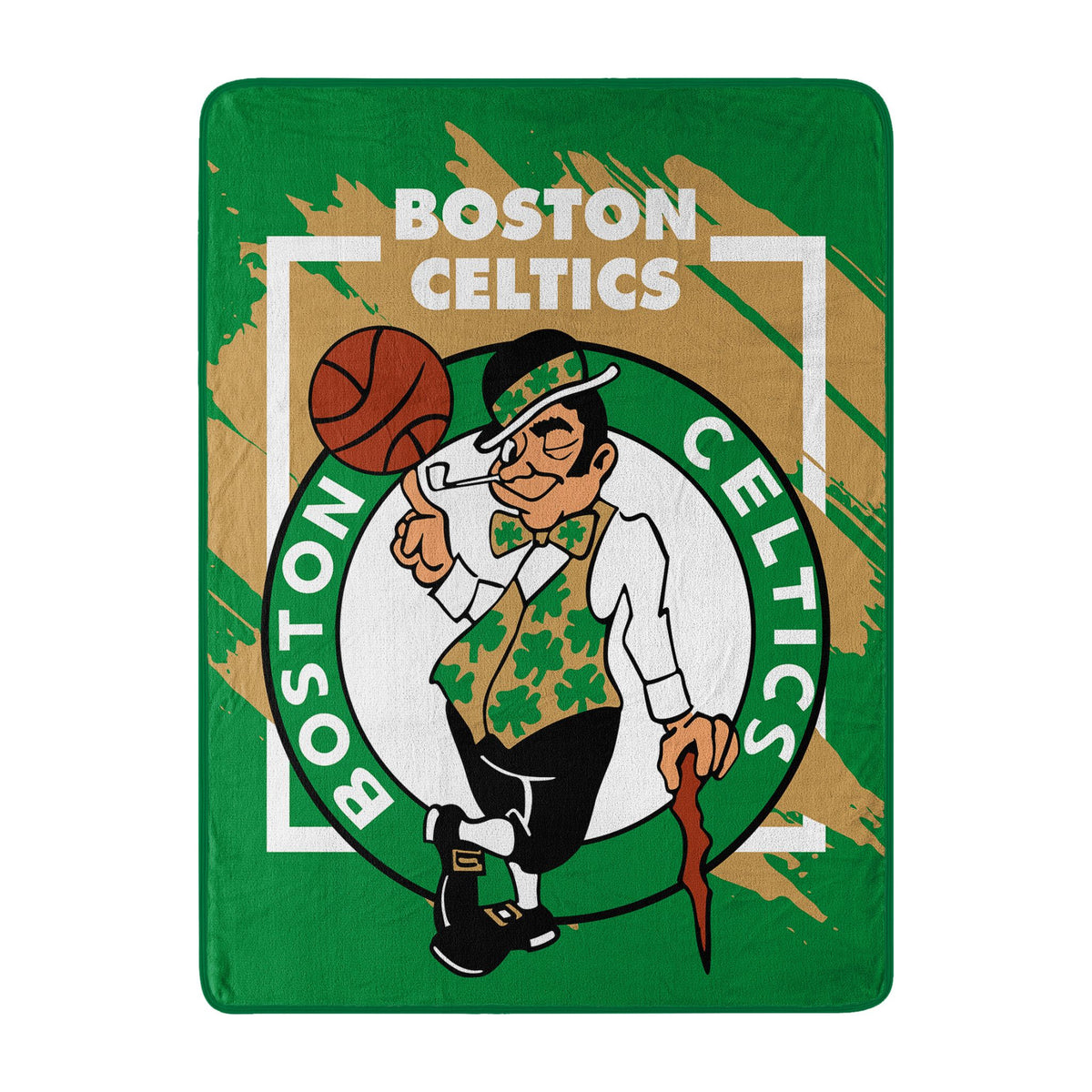 Boston Celtics Micro Raschel Dimensional Throw
