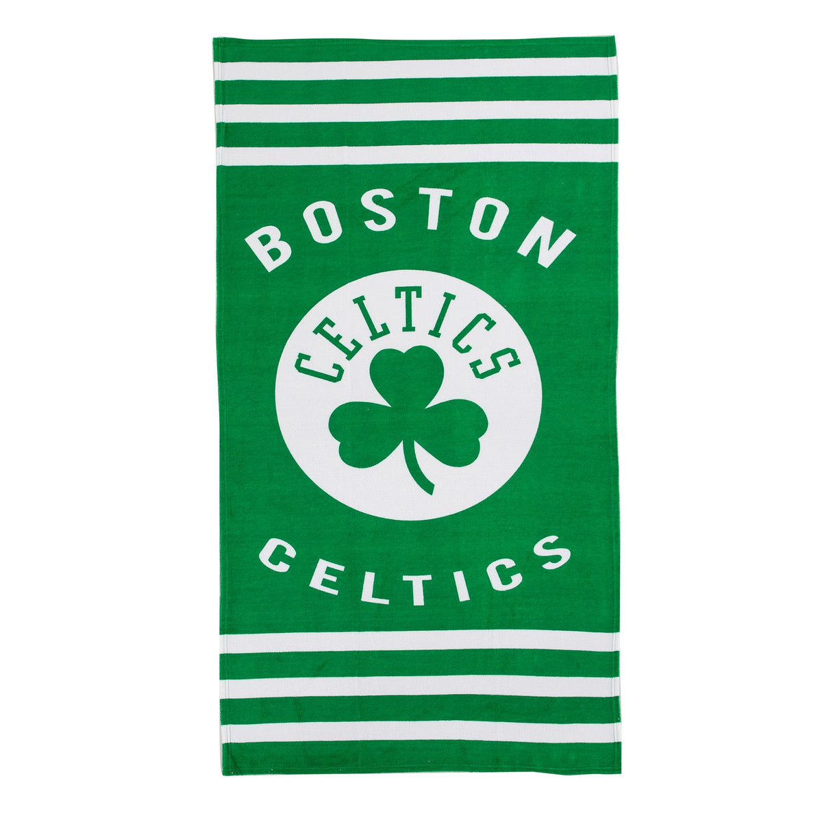 Boston Celtics Striped Beach Towel (152x76cm)