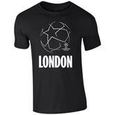 Champions League Starball London City T-Shirt Black