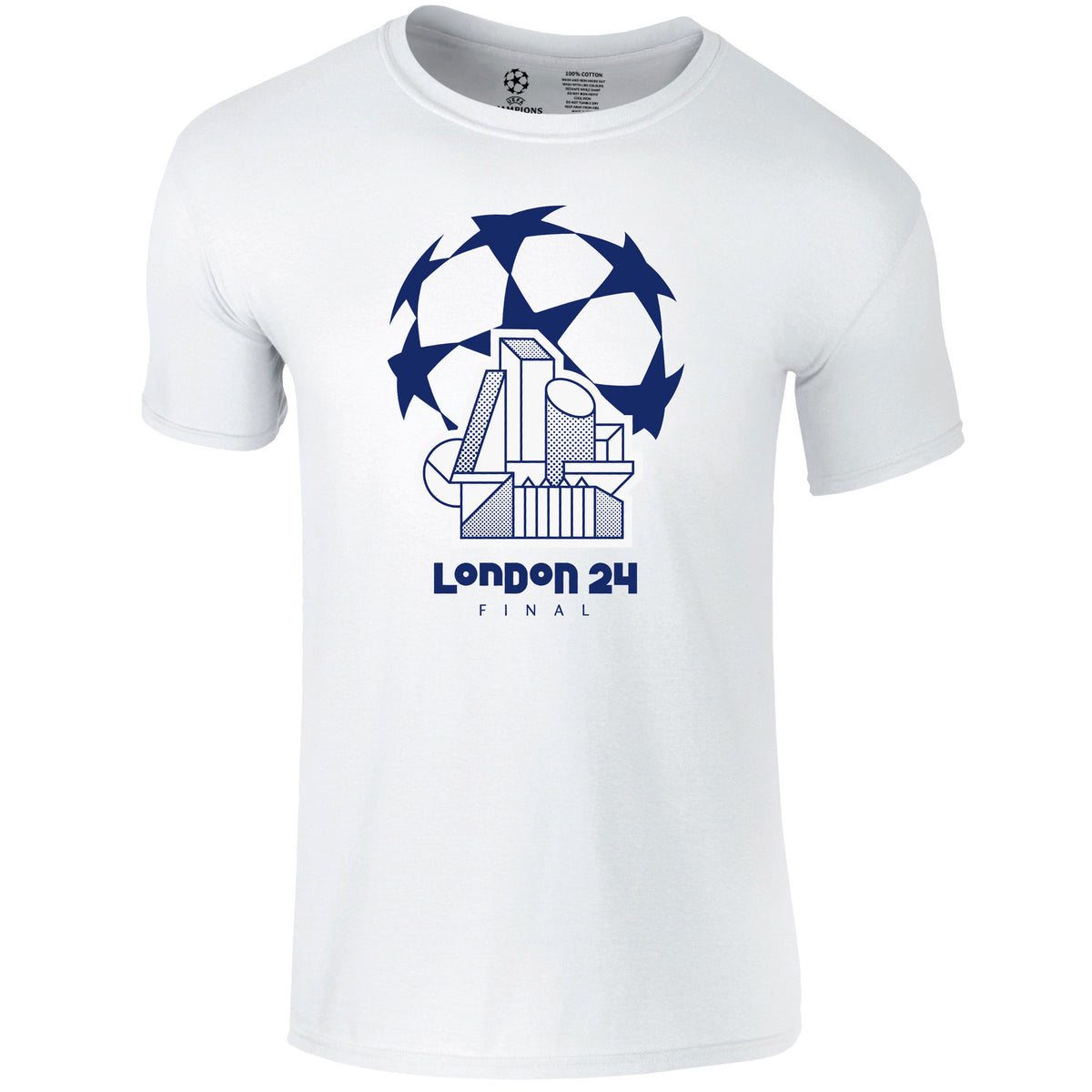 Champions League Starball City London 2024 T-Shirt White