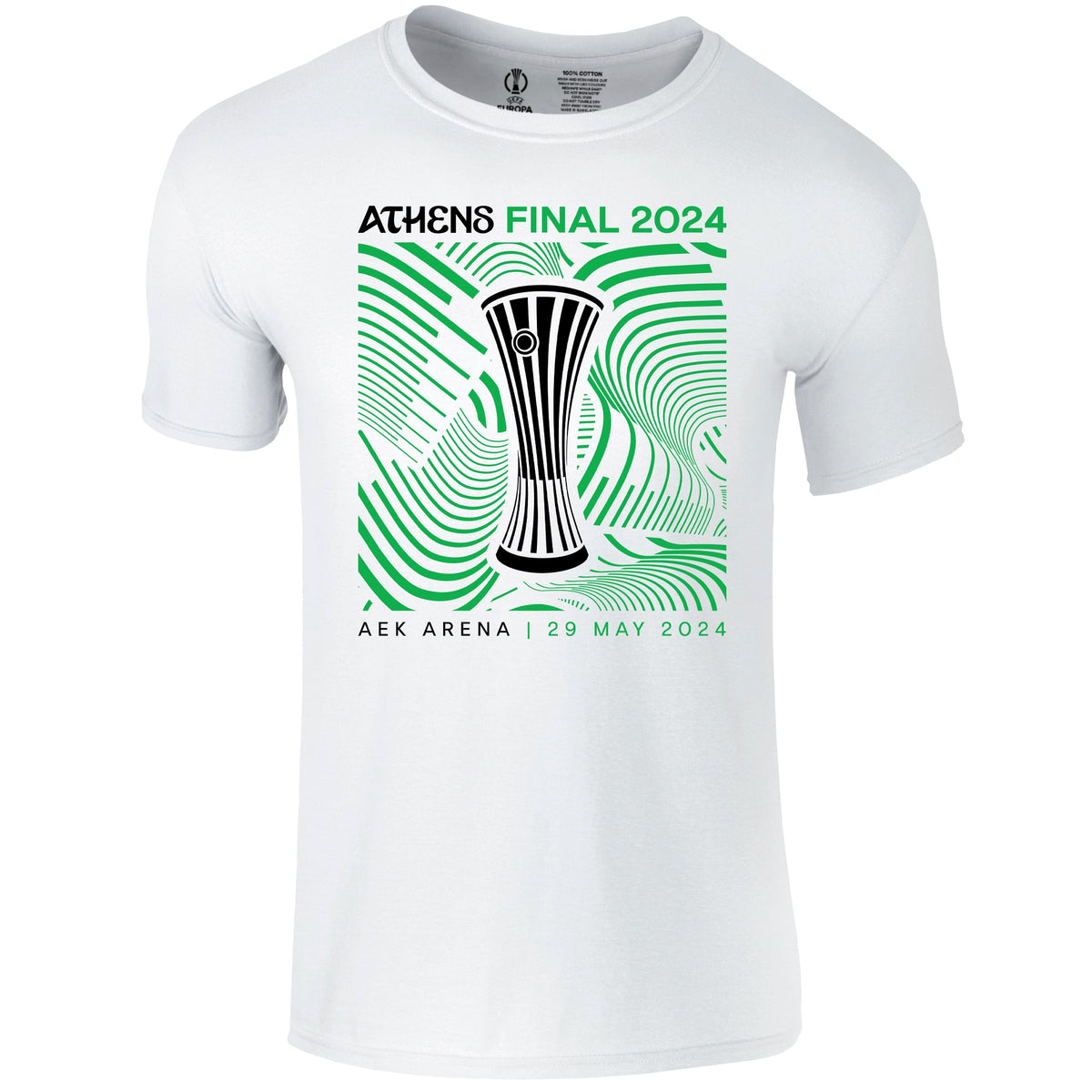 Europa Conference League Athens Final 2024 T-Shirt White