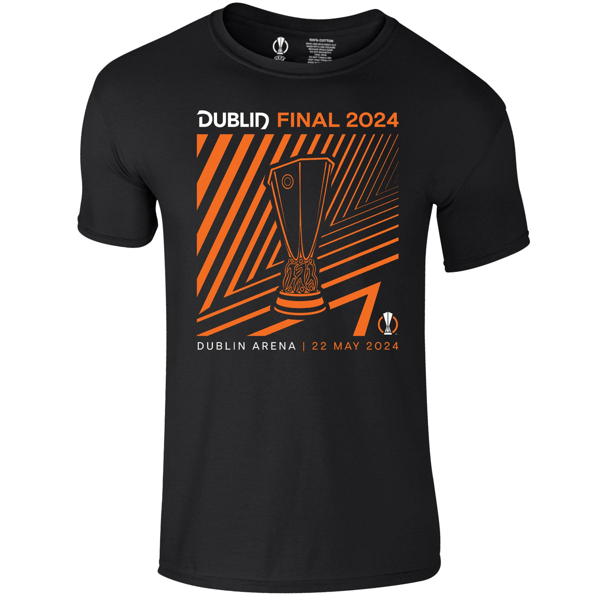 Europa League Dublin Final 2024 T-Shirt Black