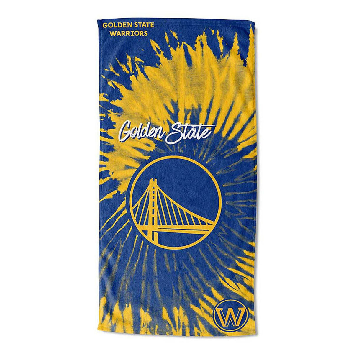 Golden State Warriors Psychedelic Beach Towel (152x76cm)