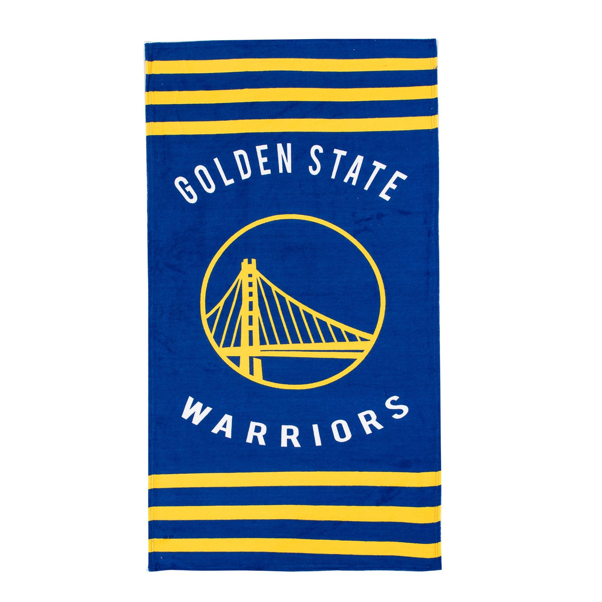 Golden State Warriors Striped Beach Towel (152x76cm)