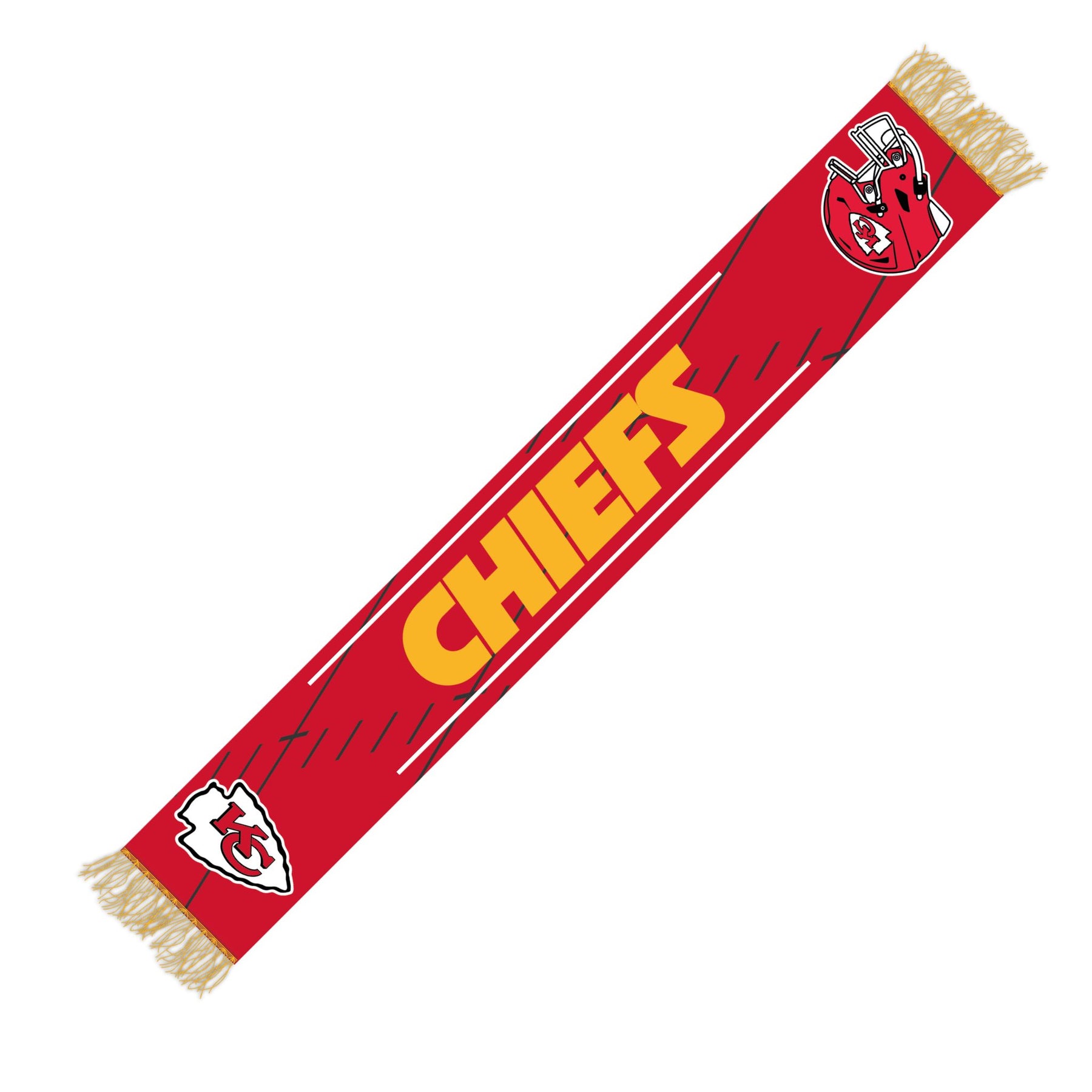 Kansas City Chiefs HD Knitted Jaquard Scarf