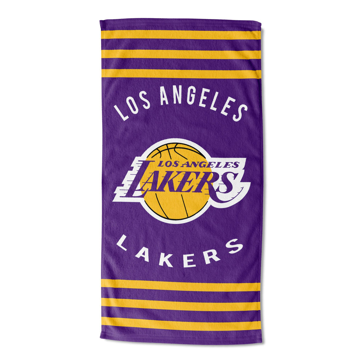 Los Angeles Lakers Striped Beach Towel (152x76cm)