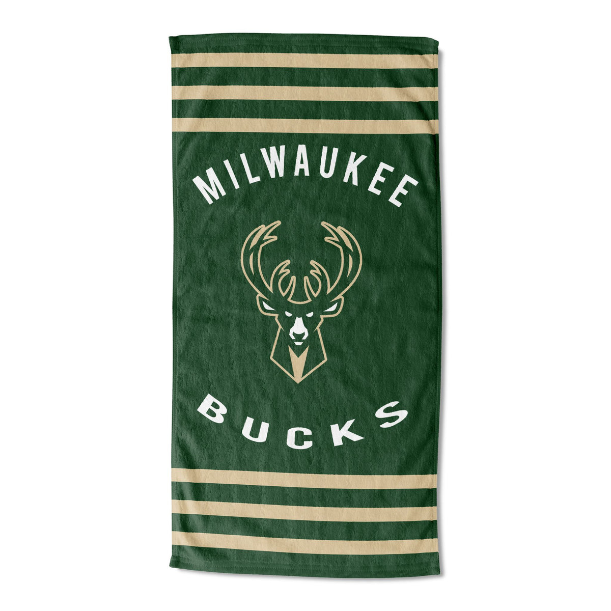 Milwaukee Bucks Striped Beach Towel (152x76cm)