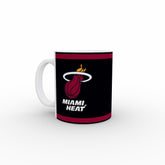 Miami Heat Logo and NBA Shield Mug