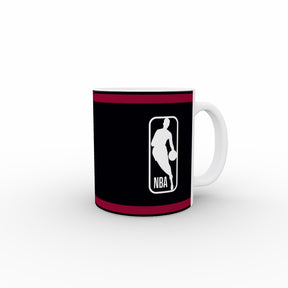 Miami Heat Logo and NBA Shield Mug