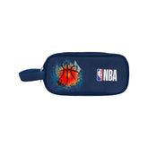 NBA Oval Compact Pencil Case Blue