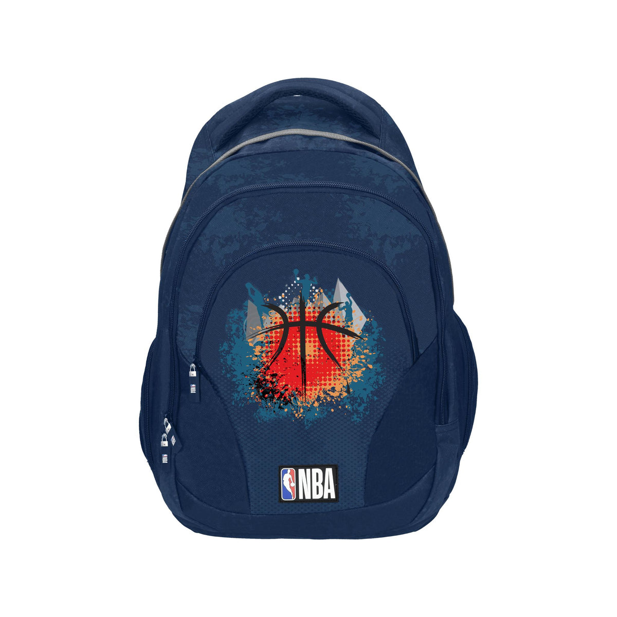 NBA Round Backpack Blue