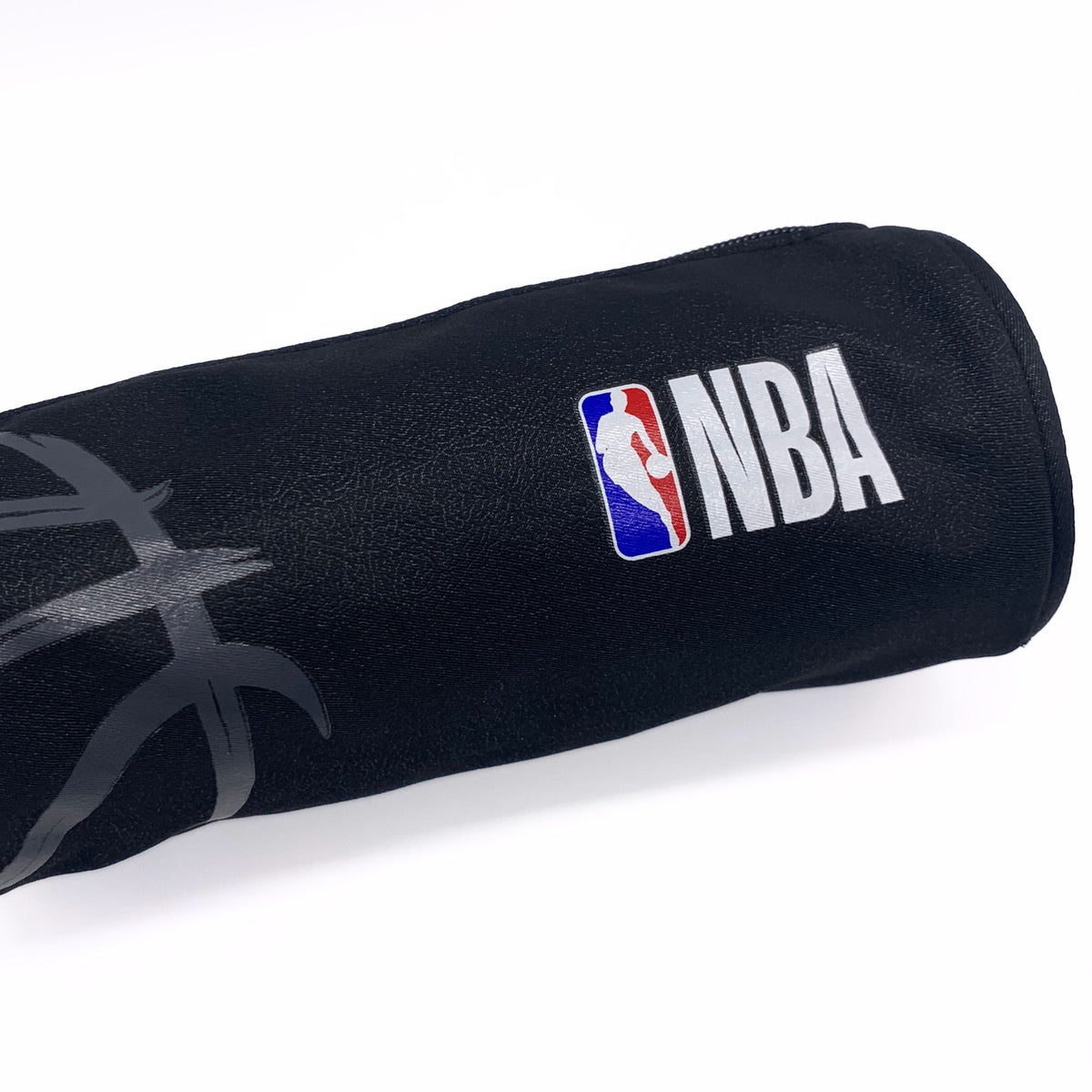 NBA Round Pencil Case Black