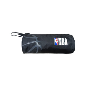 NBA Round Pencil Case Black