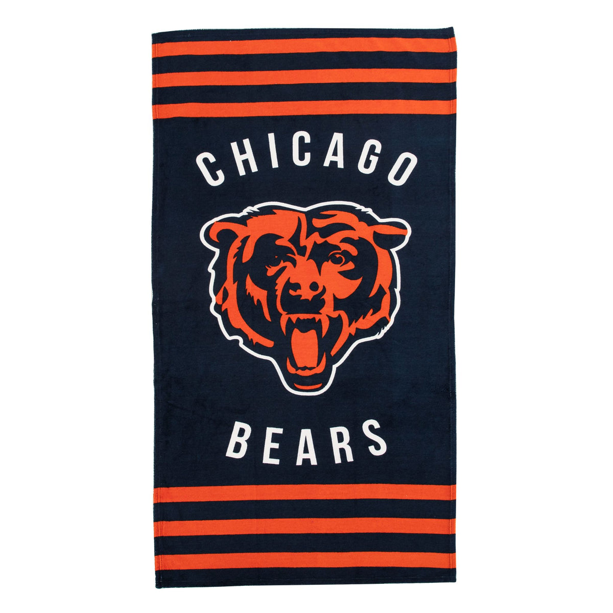 Chicago Bears Striped Beach Towel (152x76cm)