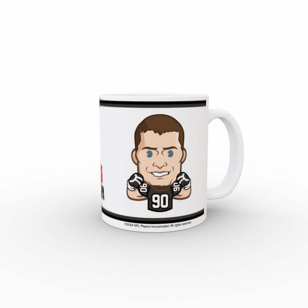 J.J. Watt (Steelers) Emoji Mug