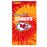 Kansas City Chiefs Psychedelic Beach Towel (152x76cm)