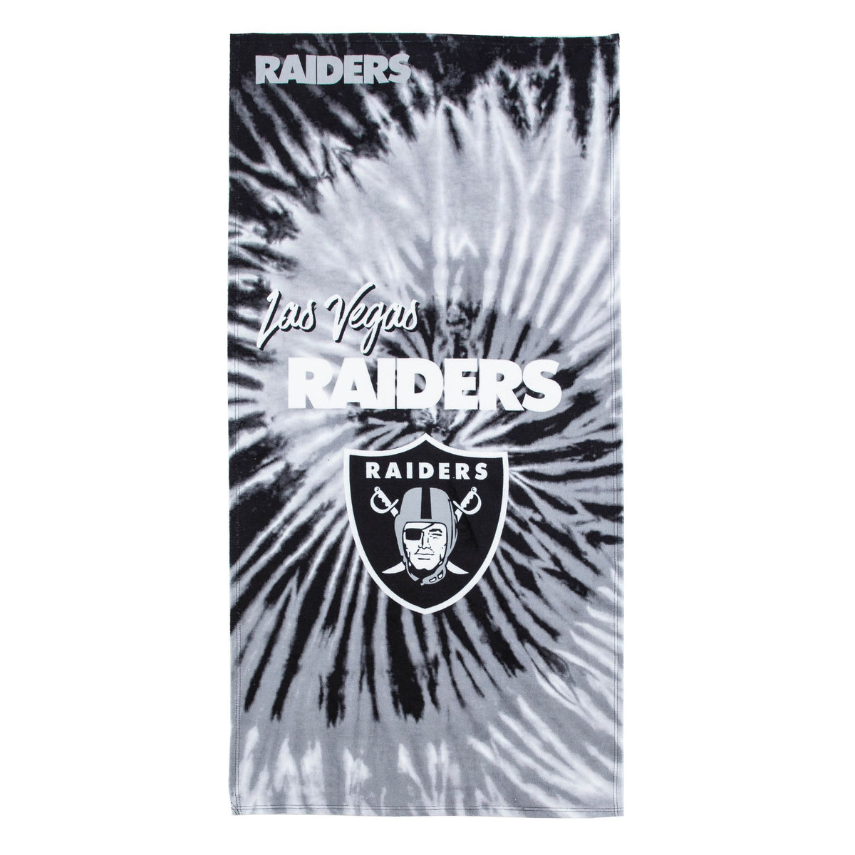 Las Vegas Raiders Psychedelic Beach Towel (152x76cm)