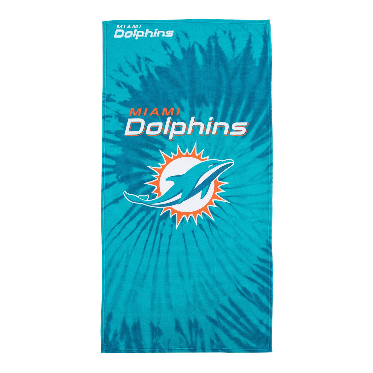 Miami Dolphins Psychedelic Beach Towel (152x76cm)