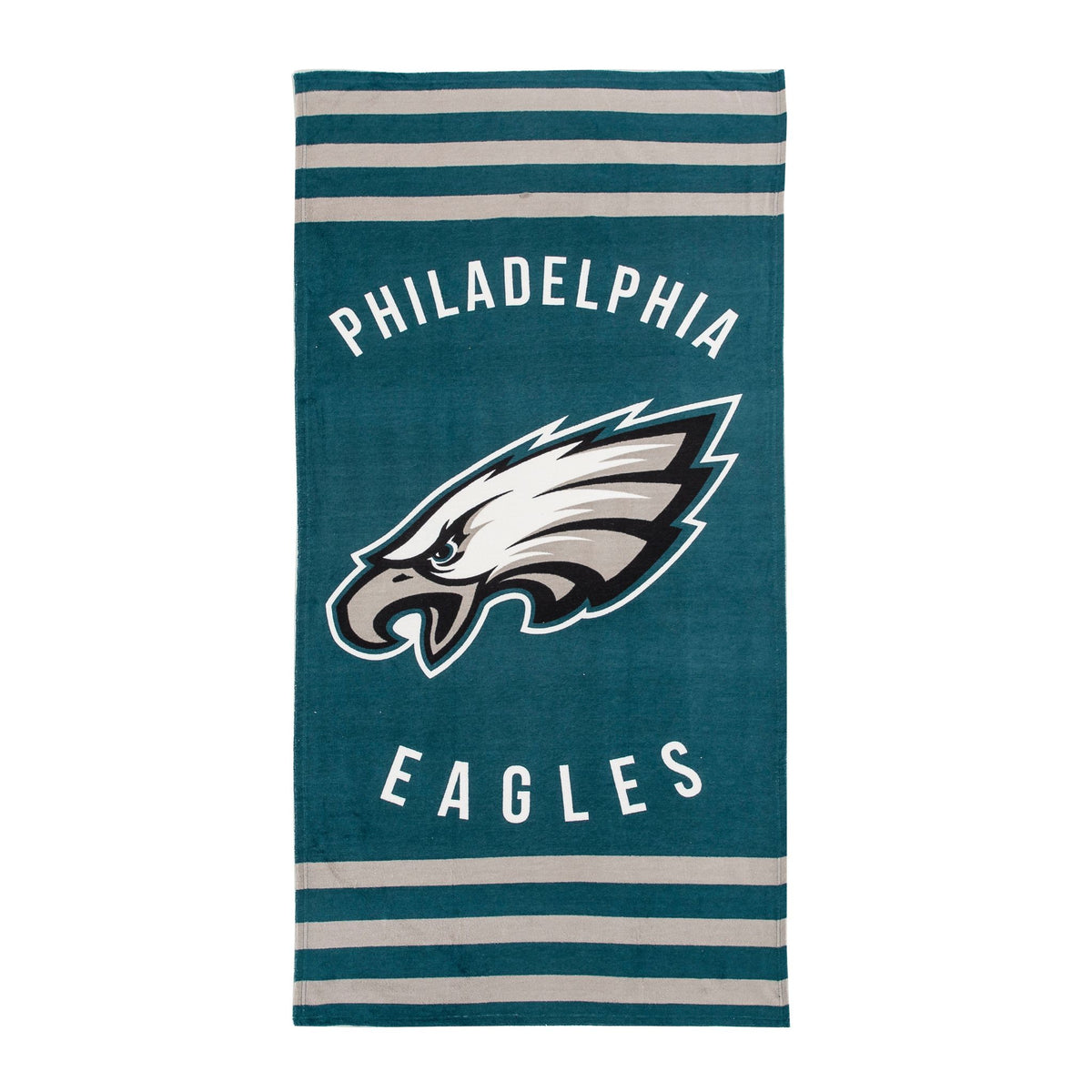 Philadelphia Eagles Striped Beach Towel (152x76cm)