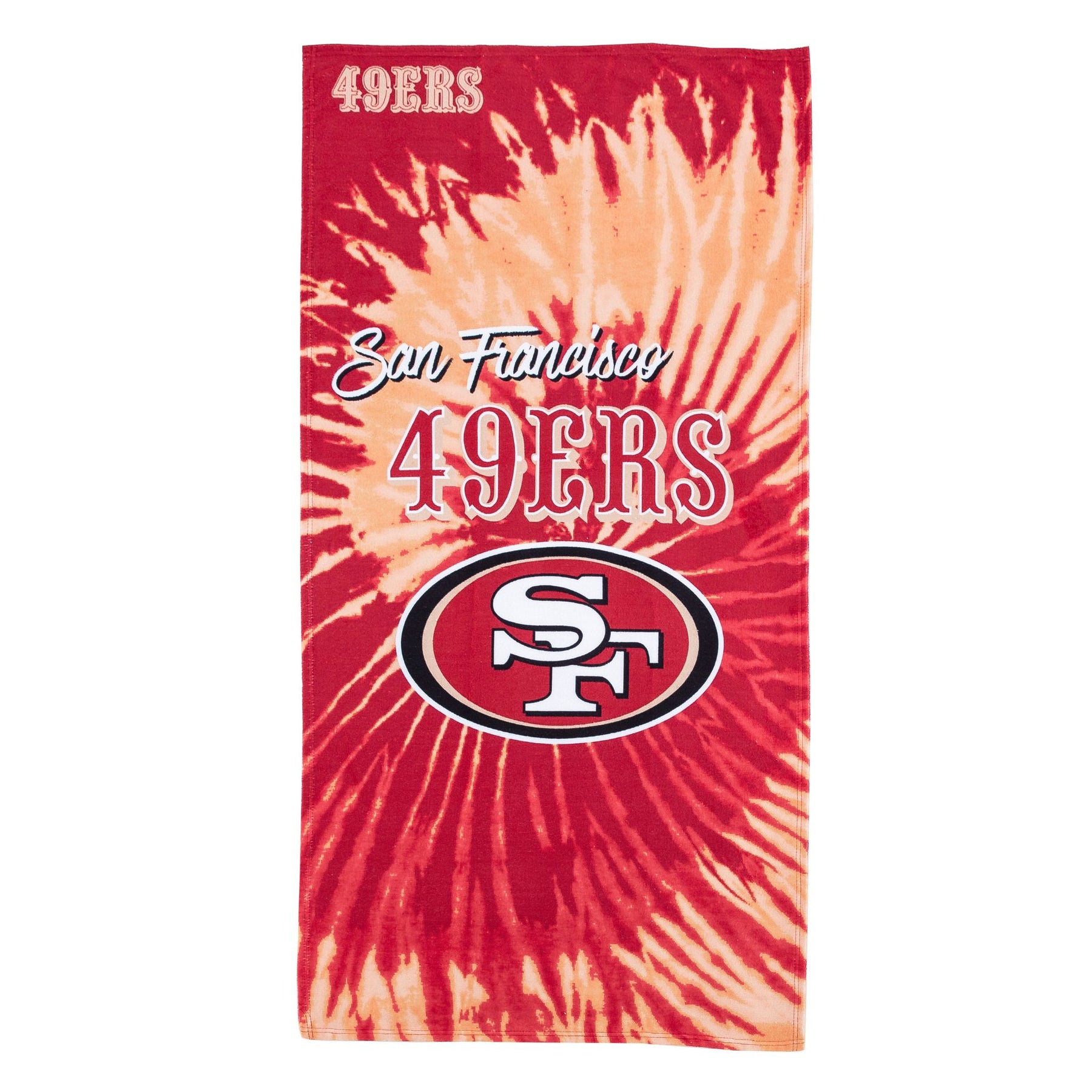 San Francisco 49ers Psychedelic Beach Towel (152x76cm)