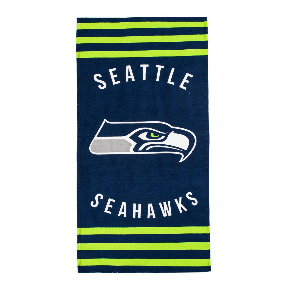 Seattle Seahawks Striped Beach Towel (152x76cm)