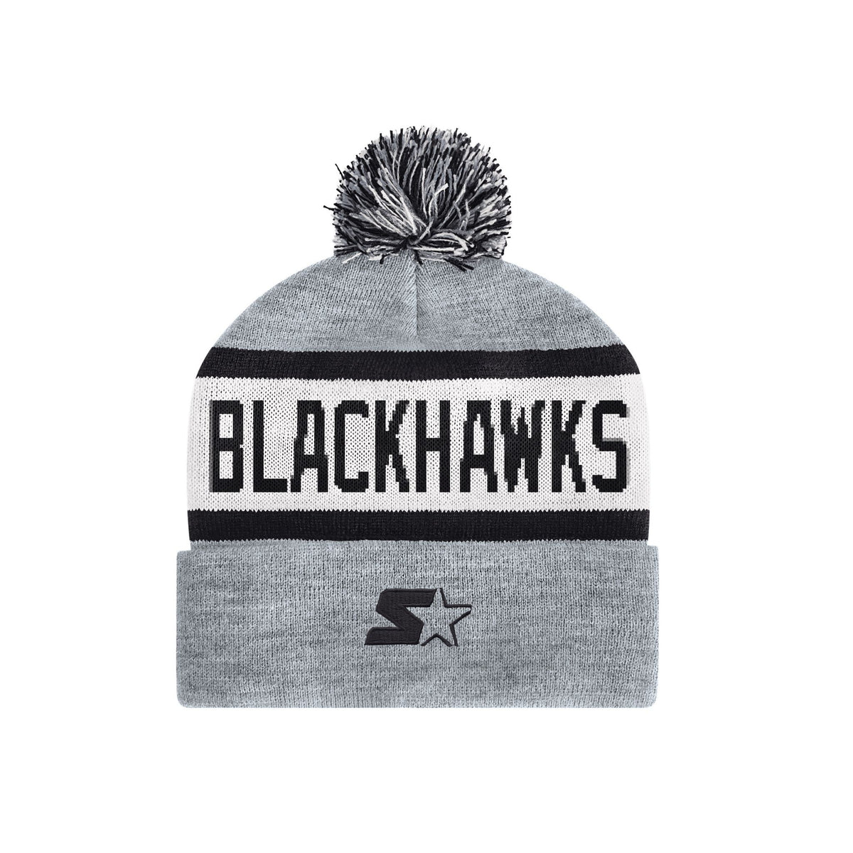 NHL Chicago Blackhawks Black Ice Beanie