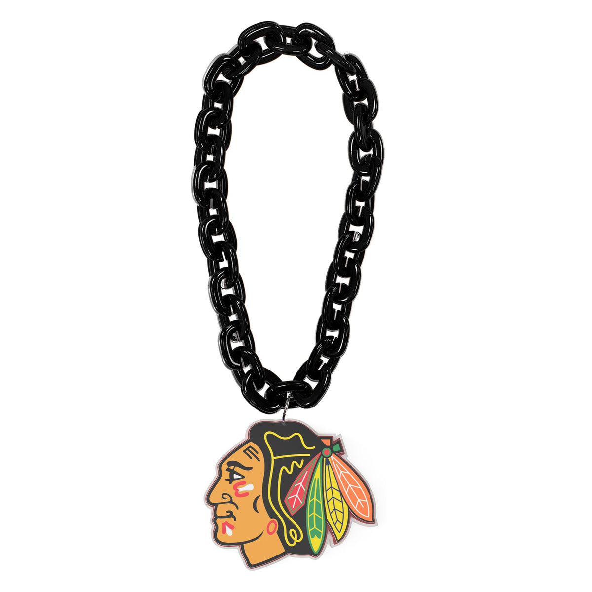 Chicago Blackhawks Fan Chain Necklace