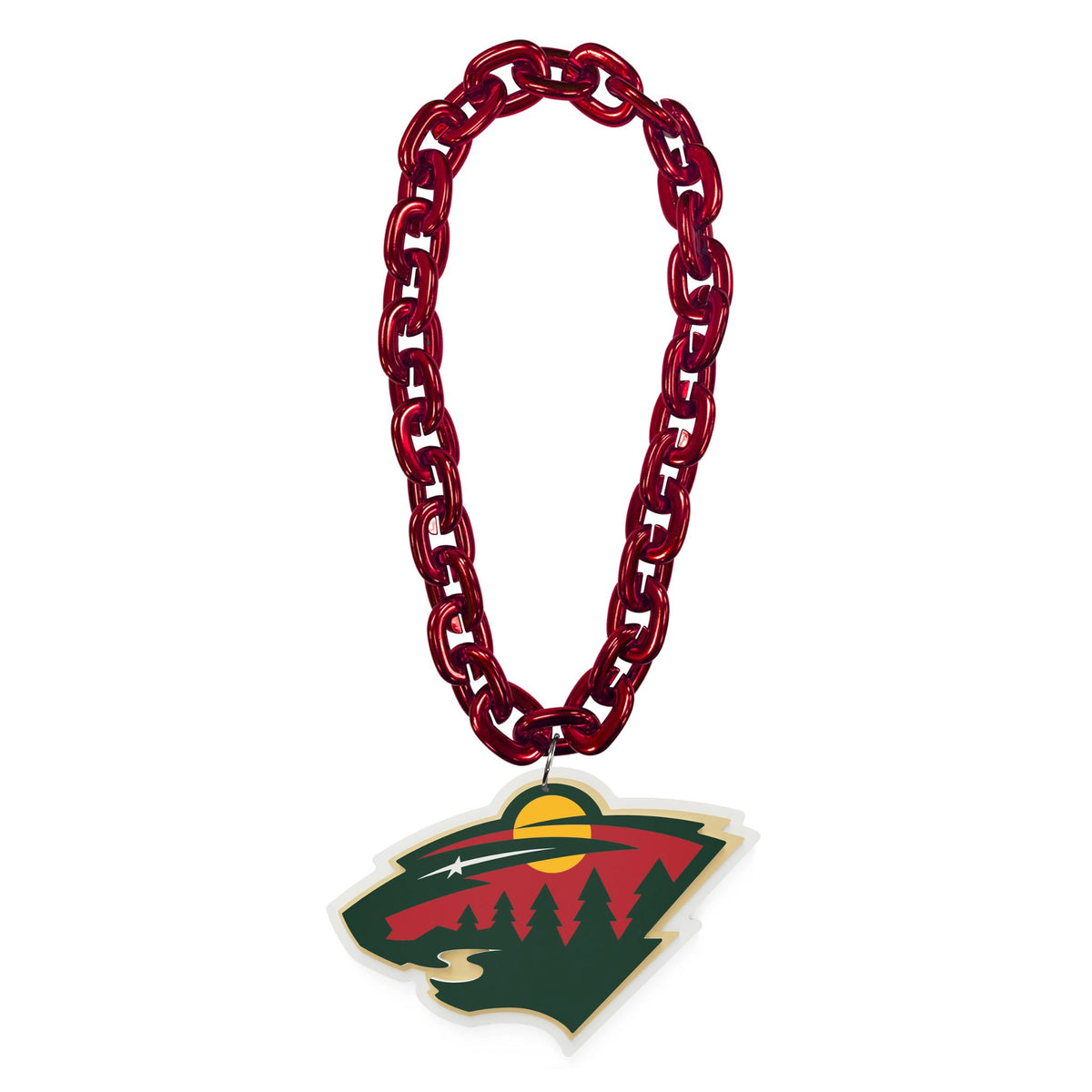 Minnesota Wild Fan Chain Necklace