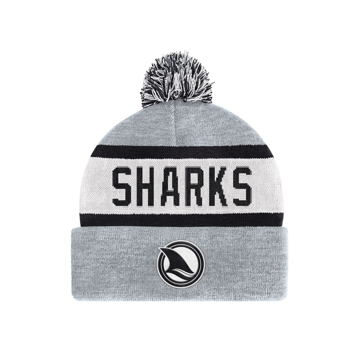 NHL San Jose Sharks Black Ice Beanie
