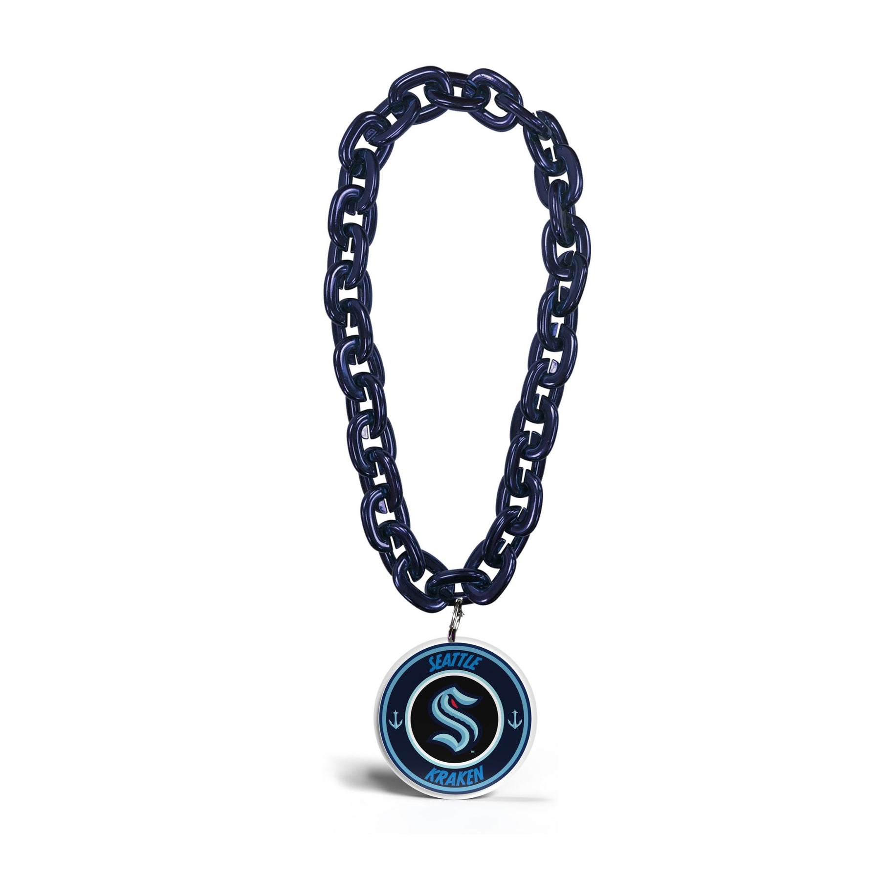 Seattle Kraken Fan Chain Necklace