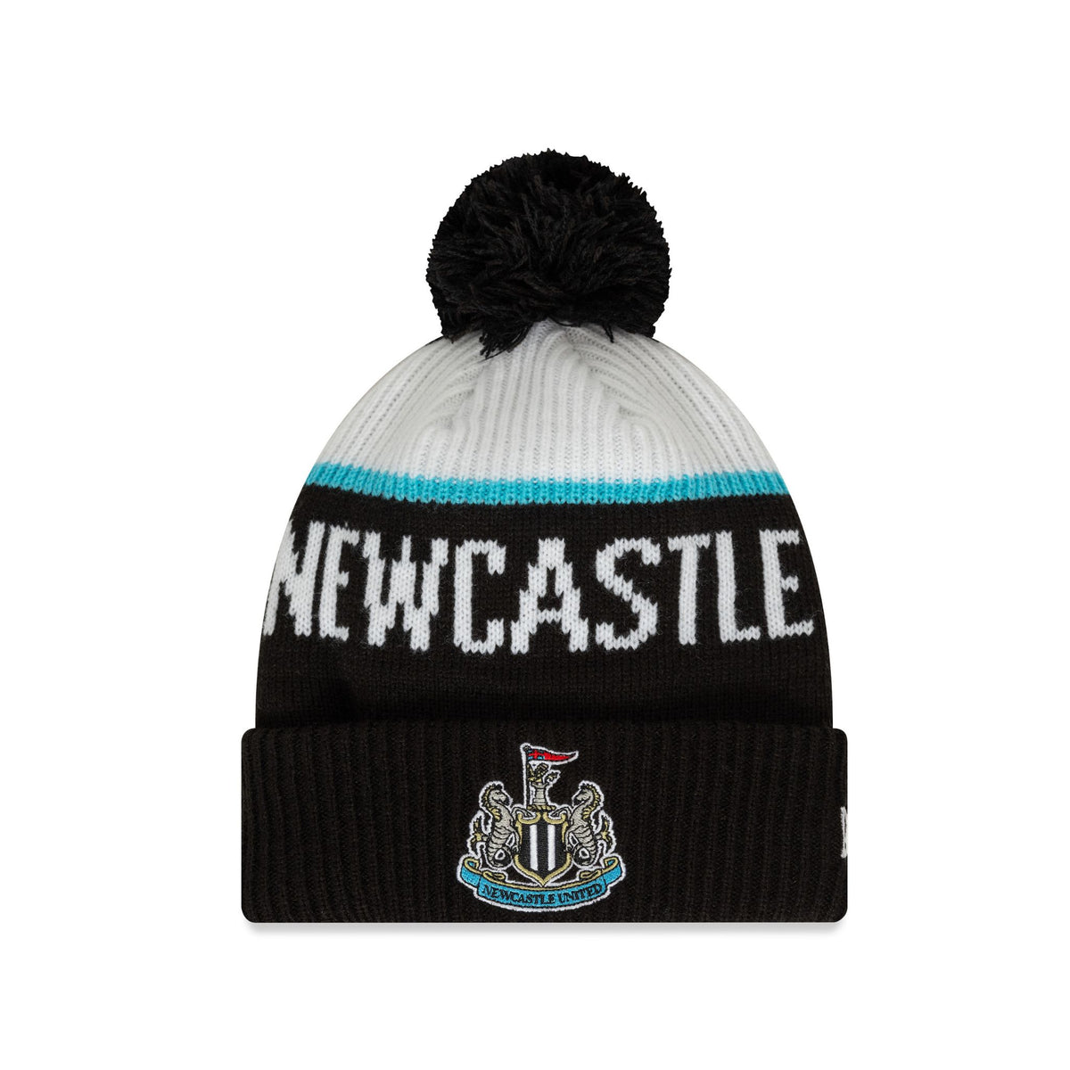 Newcastle United Sport Beanie Black/White