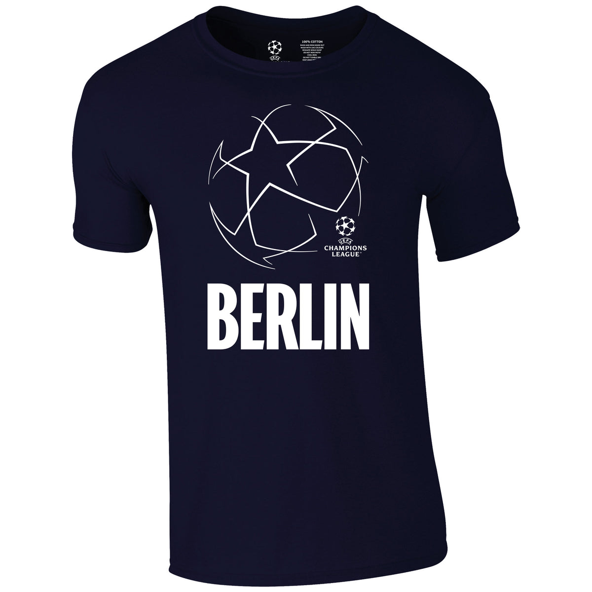 Champions League Starball Berlin City T-Shirt Navy