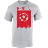 Champions League Berlin City Skyline T-Shirt Grey