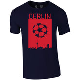 Champions League Berlin City Skyline T-Shirt Navy