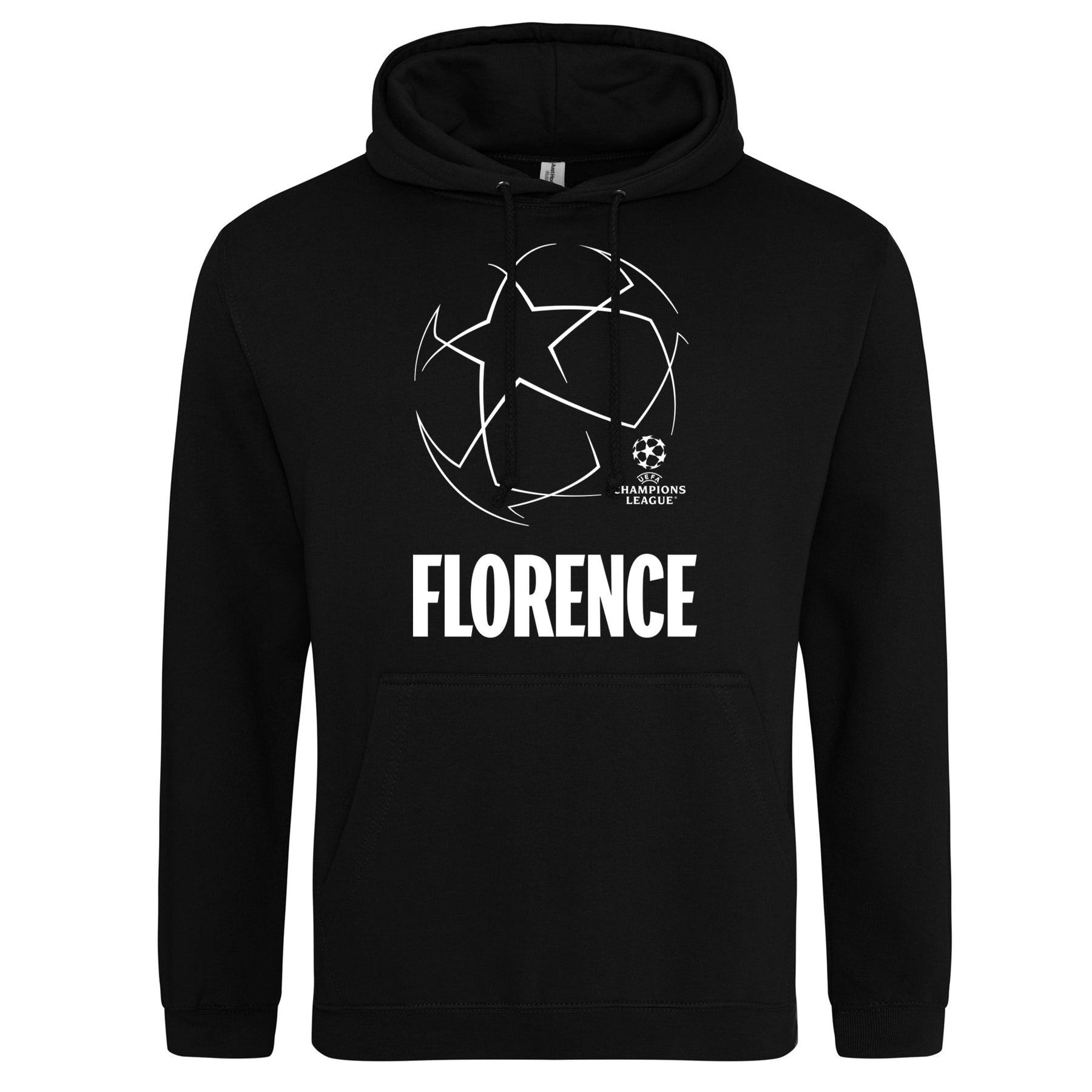 Champions League Starball Florence City Hoodie Black