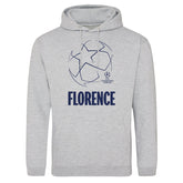 Champions League Starball Florence City Hoodie Grey