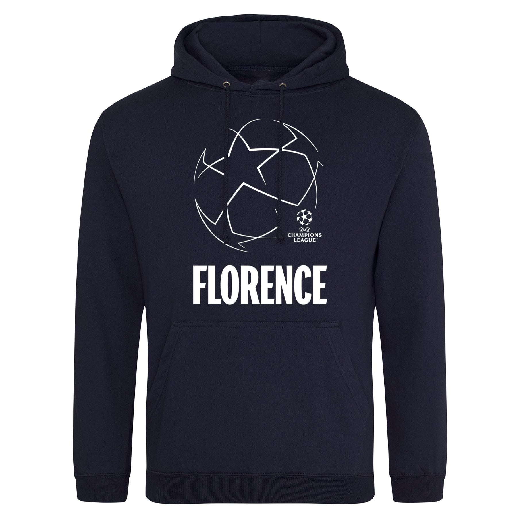 Champions League Starball Florence City Hoodie Navy