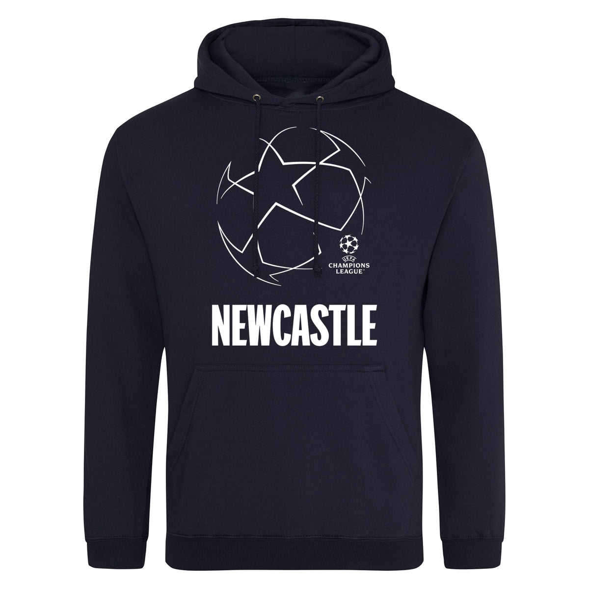 Champions League Starball Newcastle City Hoodie Navy