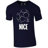 Champions League Starball Nice City T-Shirt Navy