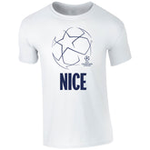 Champions League Starball Nice City T-Shirt White