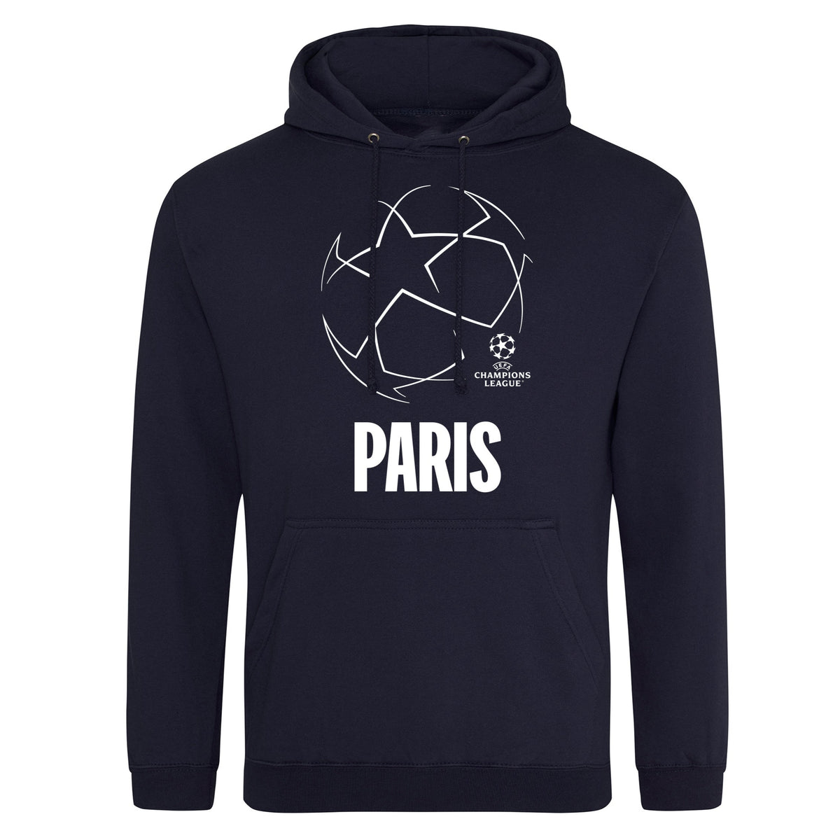 Champions League Starball Paris City Hoodie Navy